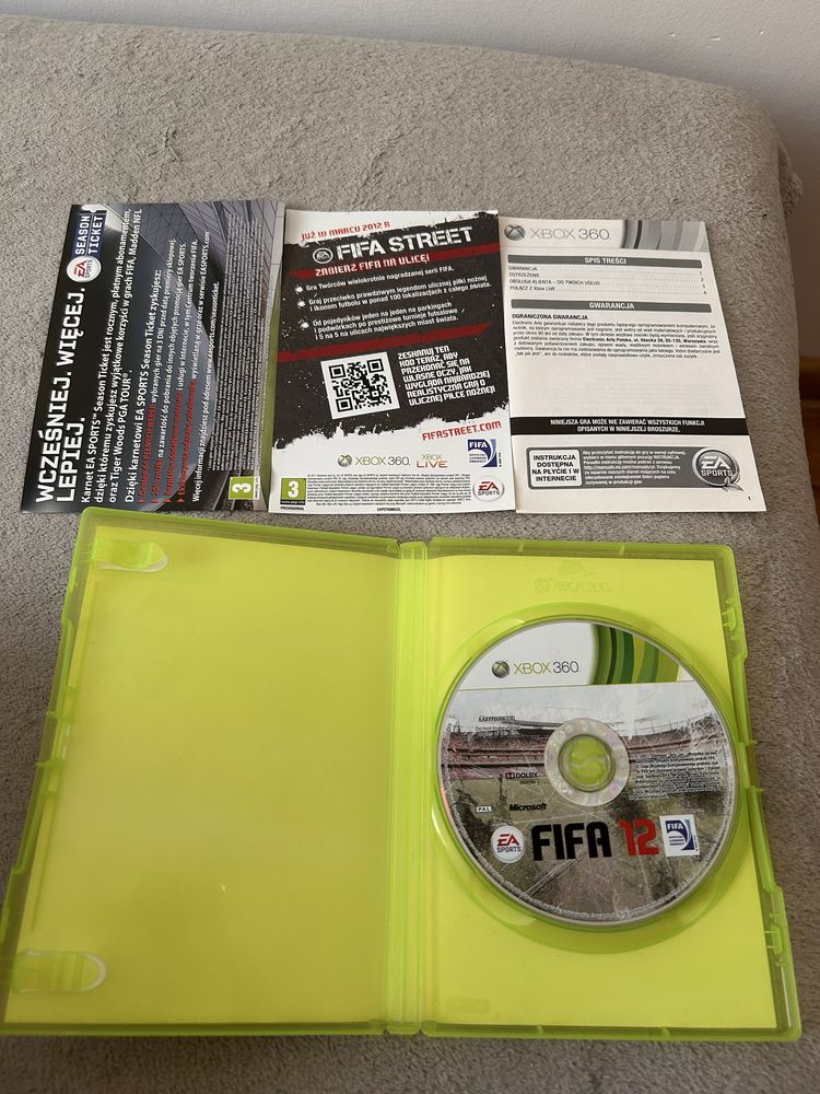 Fifa 12 - Xbox 360 (polskie wydanie)