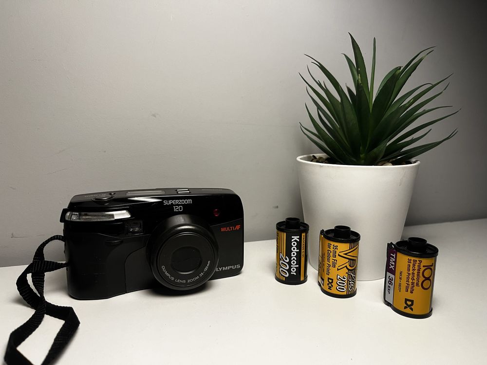 Olympus Superzoom 120 - aparat analogowy z kolekcji