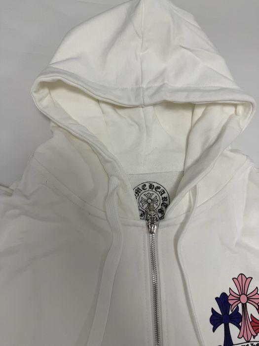зип худи Chrome Hearts Zip up multicolor white M L Vetements Balenciag