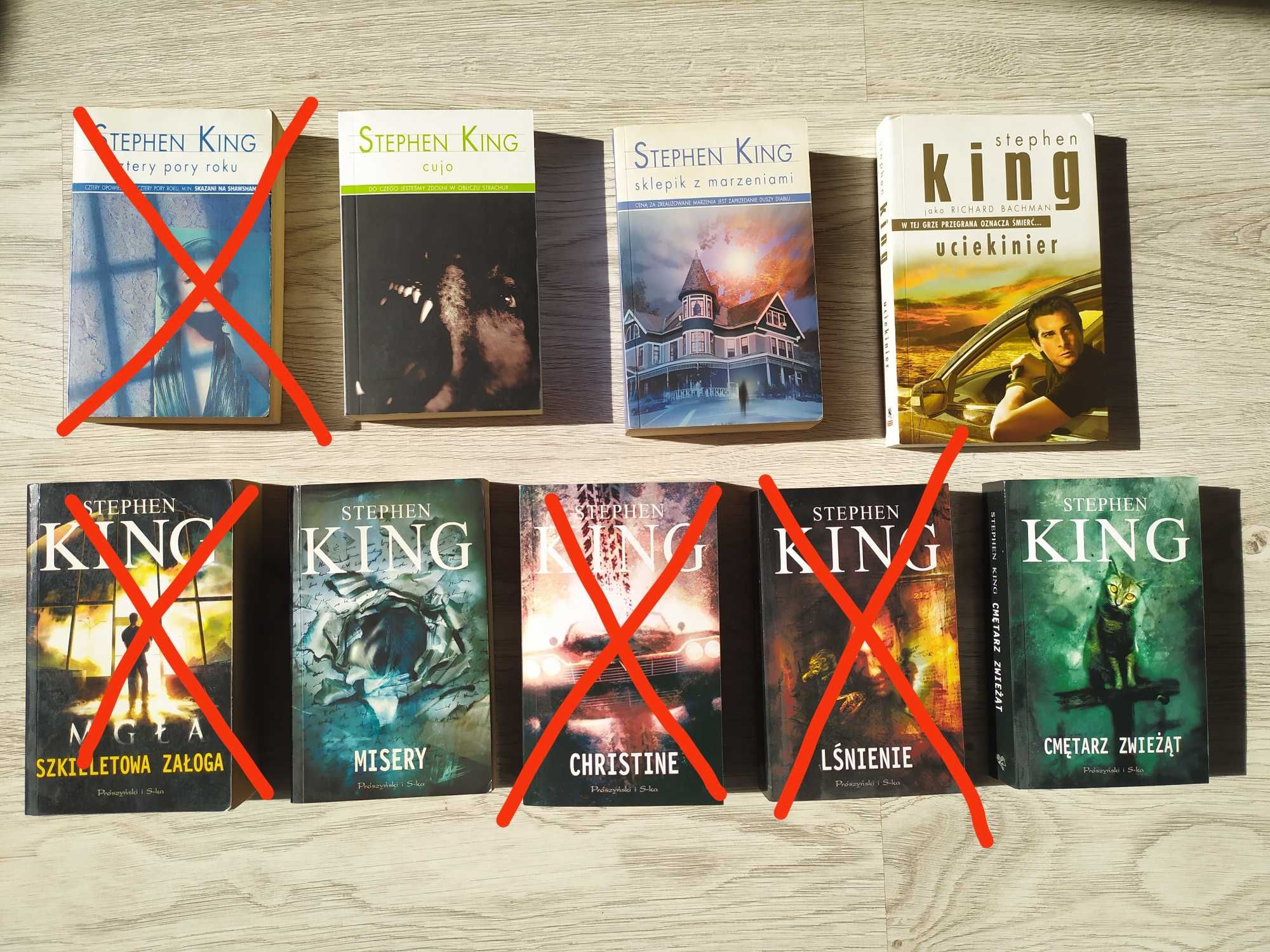Stephen King - wybór książek