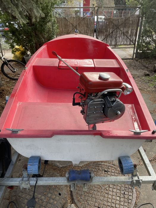 Łódka wędkarska z silnikiem Tummler Long TAIL!