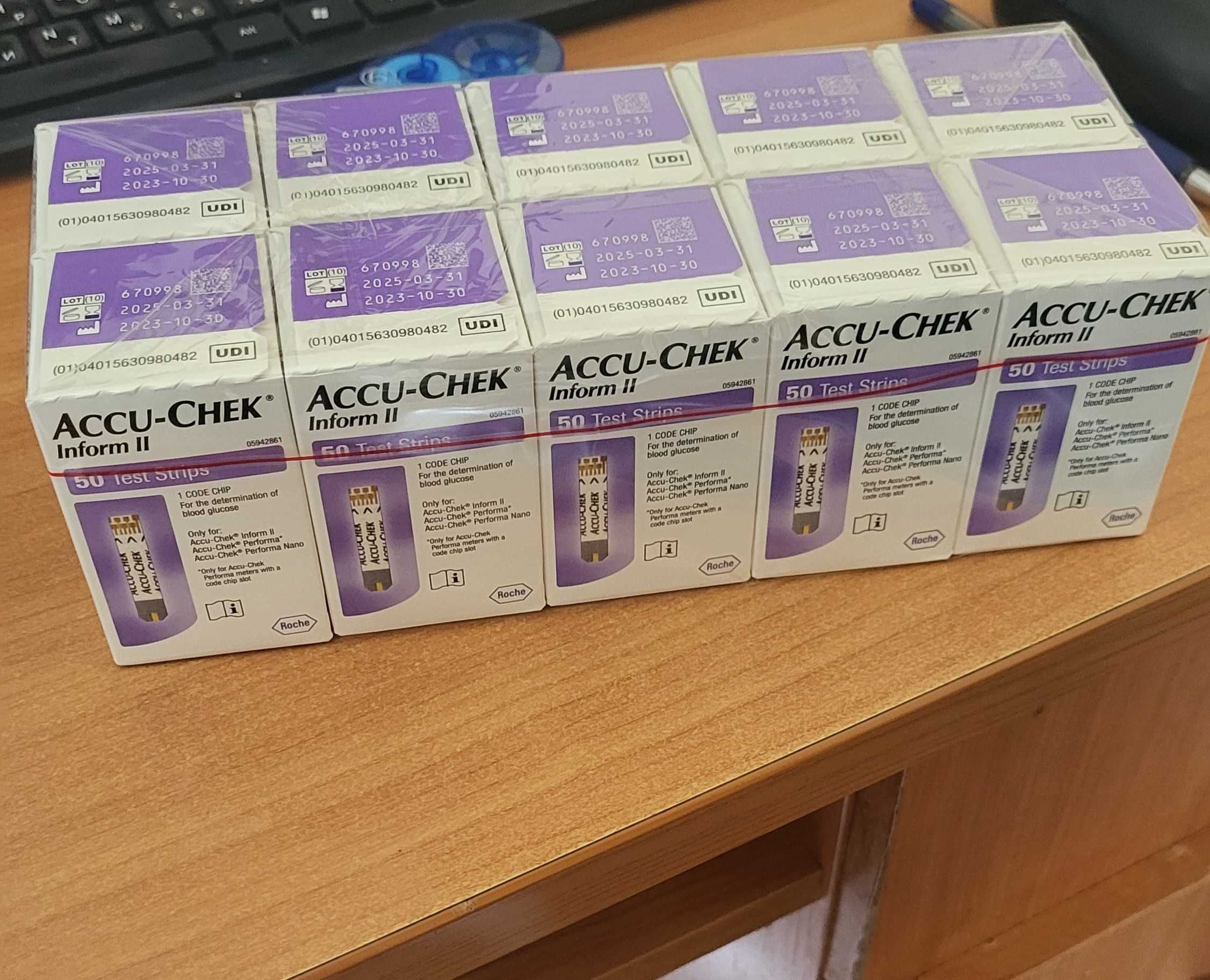 Тест полоски Accu-Chek Inform II