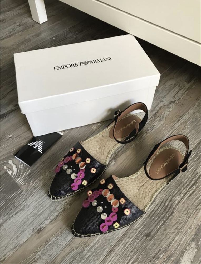 Еспадрільї Emporio Armani оригінал, 38 розмір