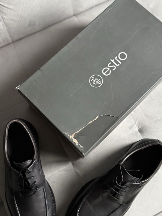 Чоловічі класичні туфлі/лофери з натуральної шкіри