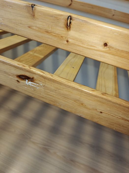 Кровать высокая двухъярусная