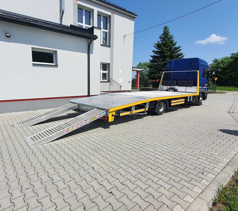 Laweta najazd zabudowa pomoc drogowa PRODUCENT MOTO-LUK solidnie