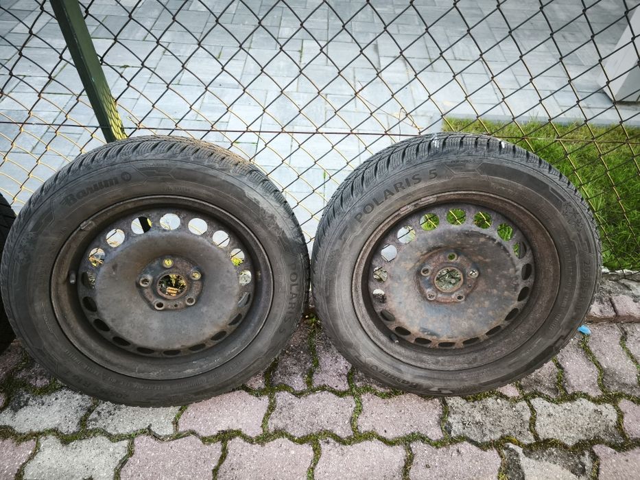Sprzedam komplet kół z oponami zimowymi Barum Polaris 5 w rozmiarze 20