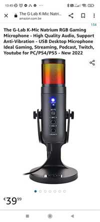 Mikrofon k-mic natrium pc/mac/PlayStation
