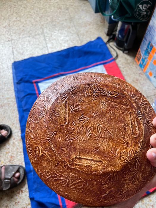 Pratos feito a mao arte