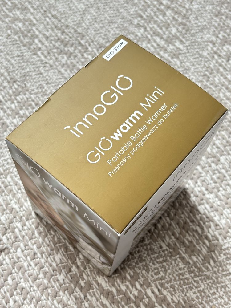 InnoGio Podgrzewacz Mini przenośny do butelek GioWarm jak nowy