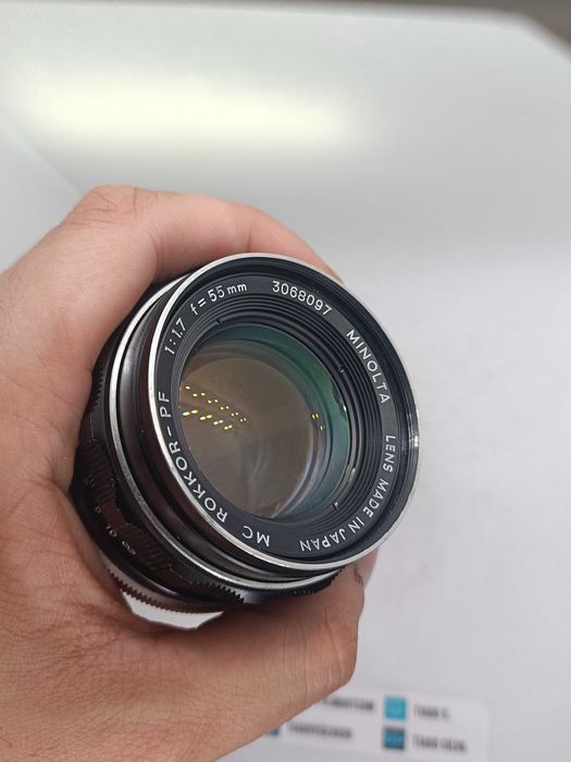 Minolta SRT101 + MC Rokkor-PF 55mm f/1.7