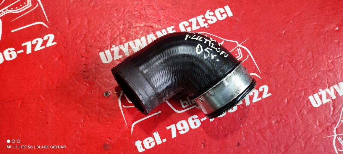 Rura Intercoolera Audi A4 B7 2.0 TDI Multitronik 2005 Blask Gołdap