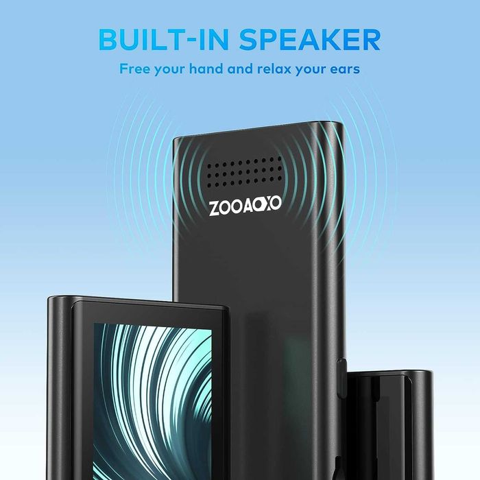 MP3-плеєр ZOOAOXO с Bluetooth 5.2, обьемом 64 Гб,Hifi звук