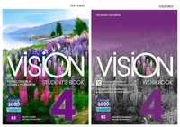 {NOWE} VISION 4 + online practice OXFORD Podręcznik + Ćwiczenia