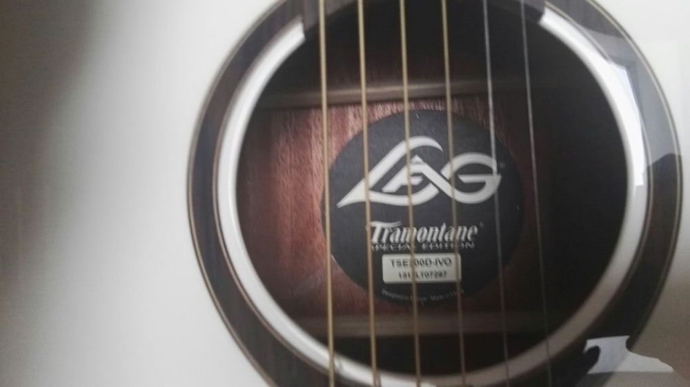 LAG GLA TSE 200D -IVO, gitara akustyczna, dodatki