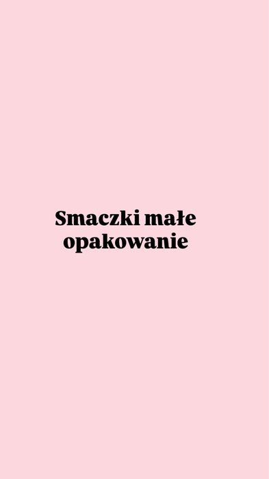 Smaczki male opakowanie dla koni