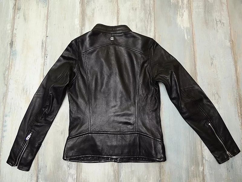 G-star Empral Deconstructed Leather Biker Męska Kurtka Skóra Ramoneska