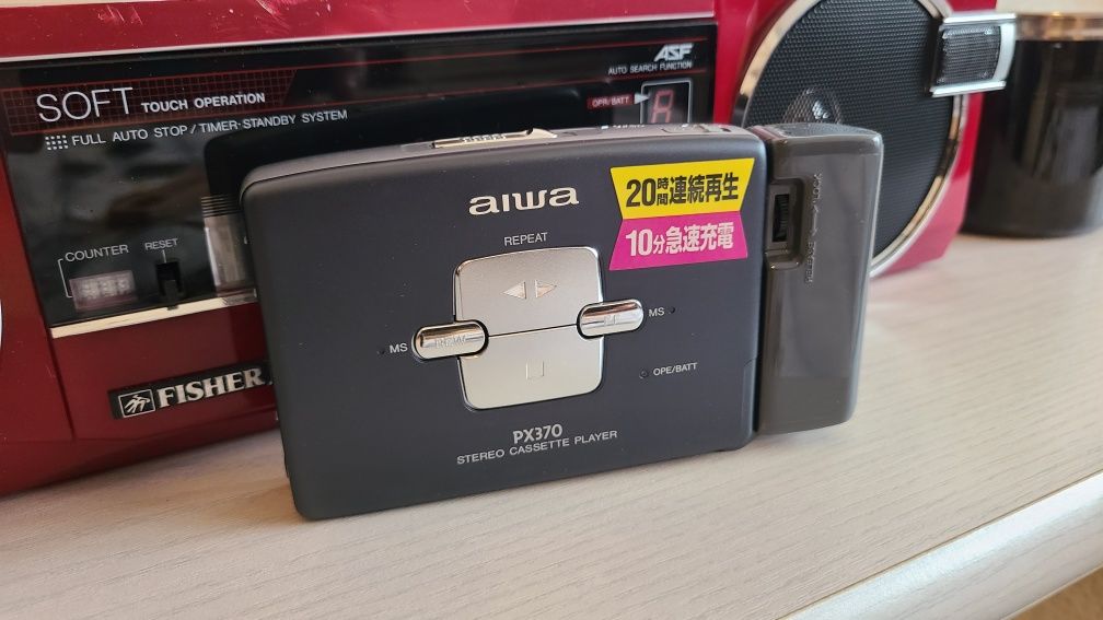 Кассетный плеер AIWA HS-PX370 Cassette Boy Made in Japan 1998 Состояни