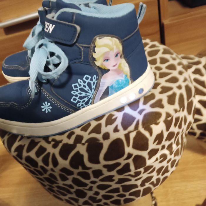 Buty świecące Frozen, Kraina lodu, Elsa, rozm. 30
