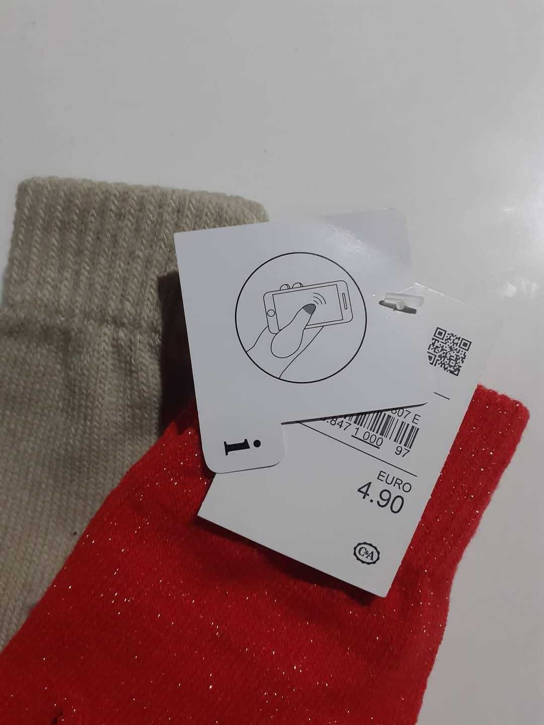 Luvas 2 pares - 5 €