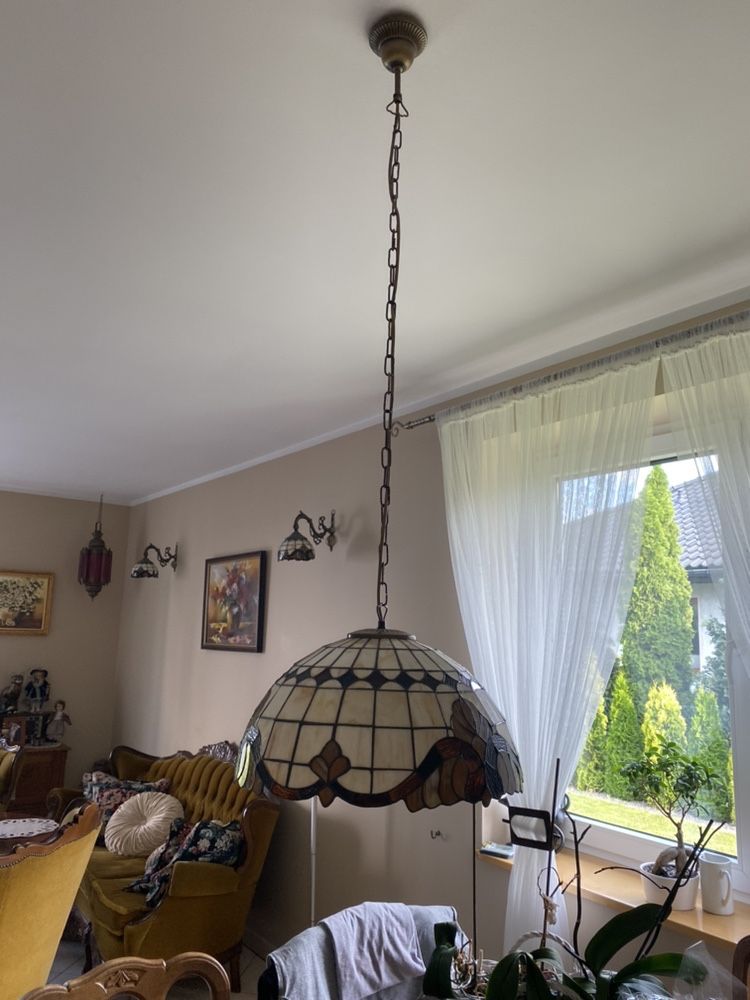 Lampa witrażowa
