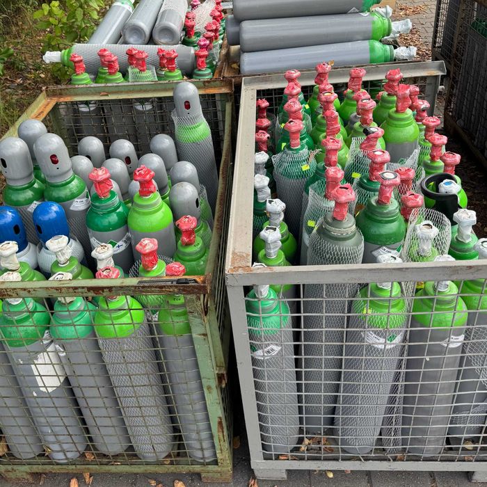 Sprzedaż oraz wymiana butli gazowych Argon oraz mieszanki Argon/CO₂