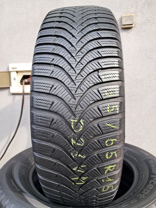 Opony używane 2x 195/65R15 Hankook Winter I'Cept RS2 Zimowe Gwarancja