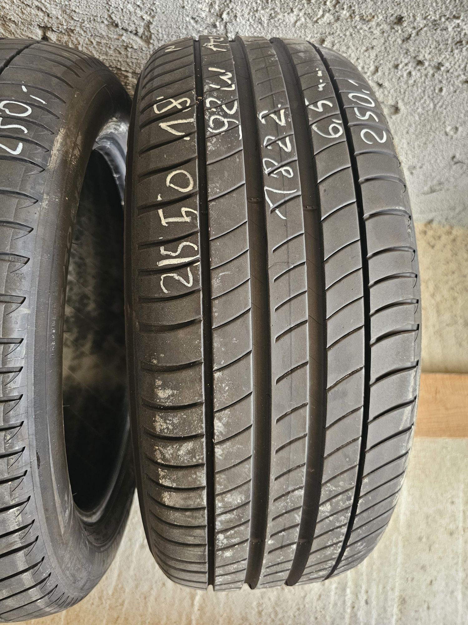 215/50R18 Michelin Primacy 3 Lato