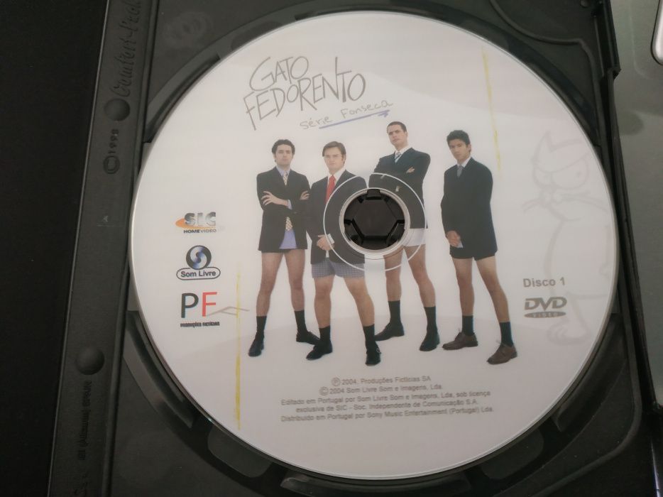 DVD "Gato Fedorento - Série Fonseca"