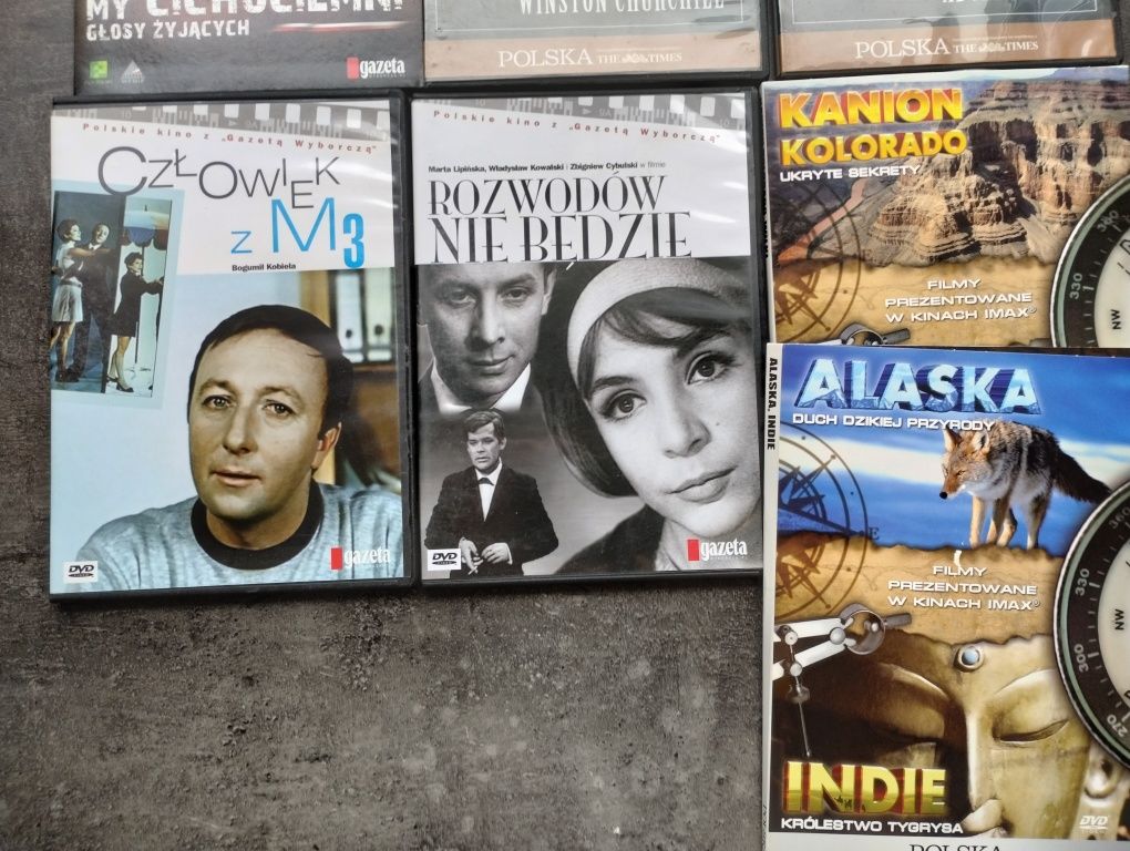 Zestaw filmów dvd - vcd