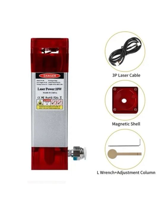 Лазерный станок гравер  ЧПУ станок + лазерный модуль LM-C80W