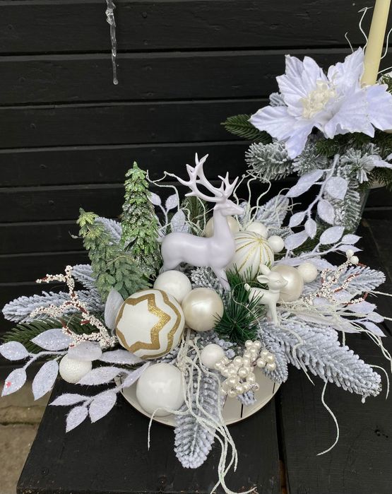 Новорічний набір в білих тонах