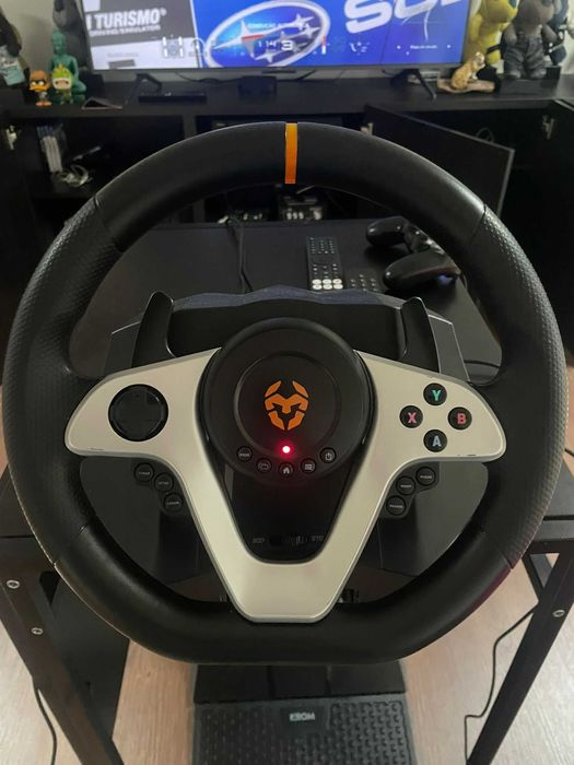 Volante de Simulação de Corrida Krom K-Wheel PRO