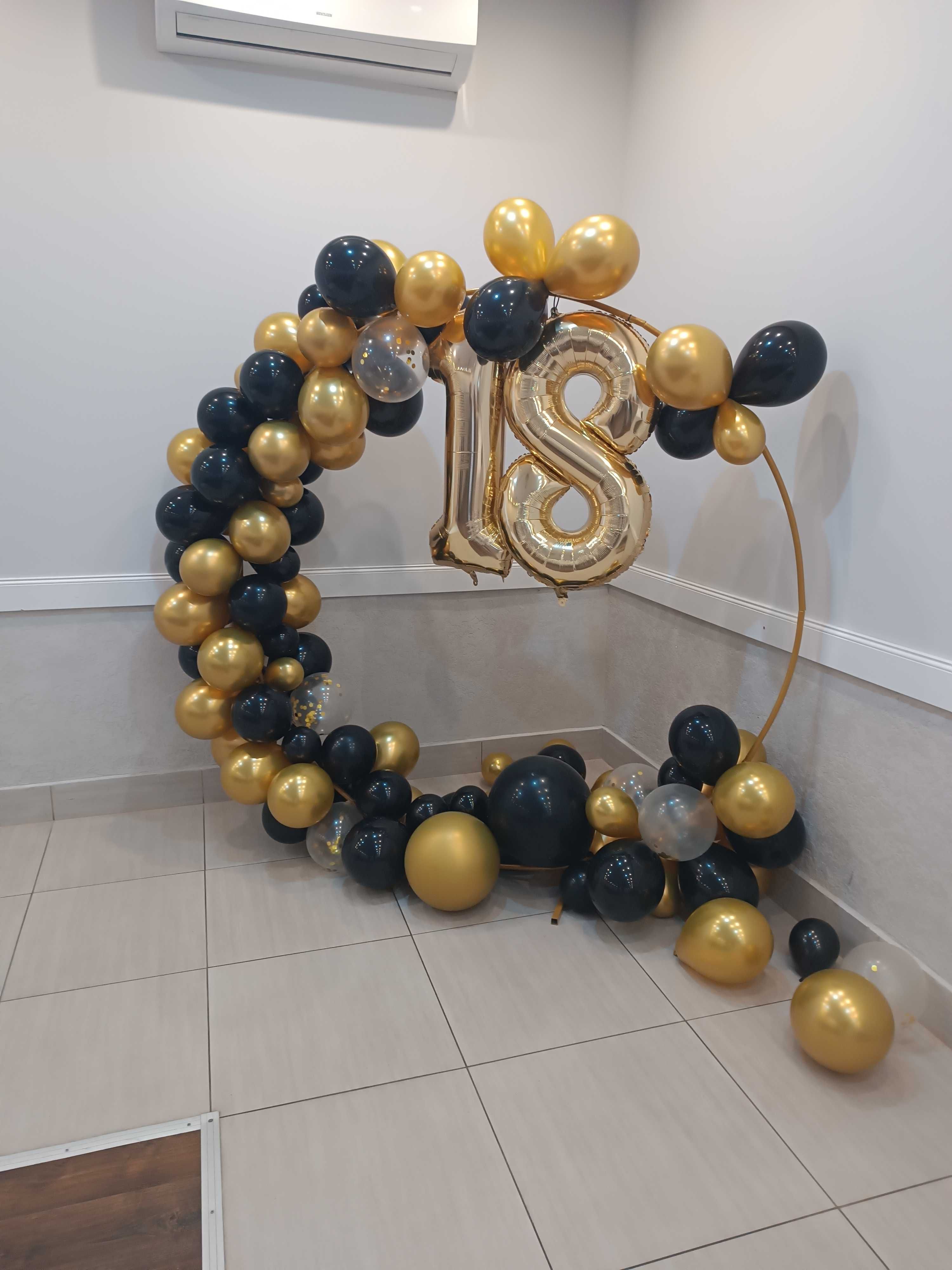 Koło stelaż na balony