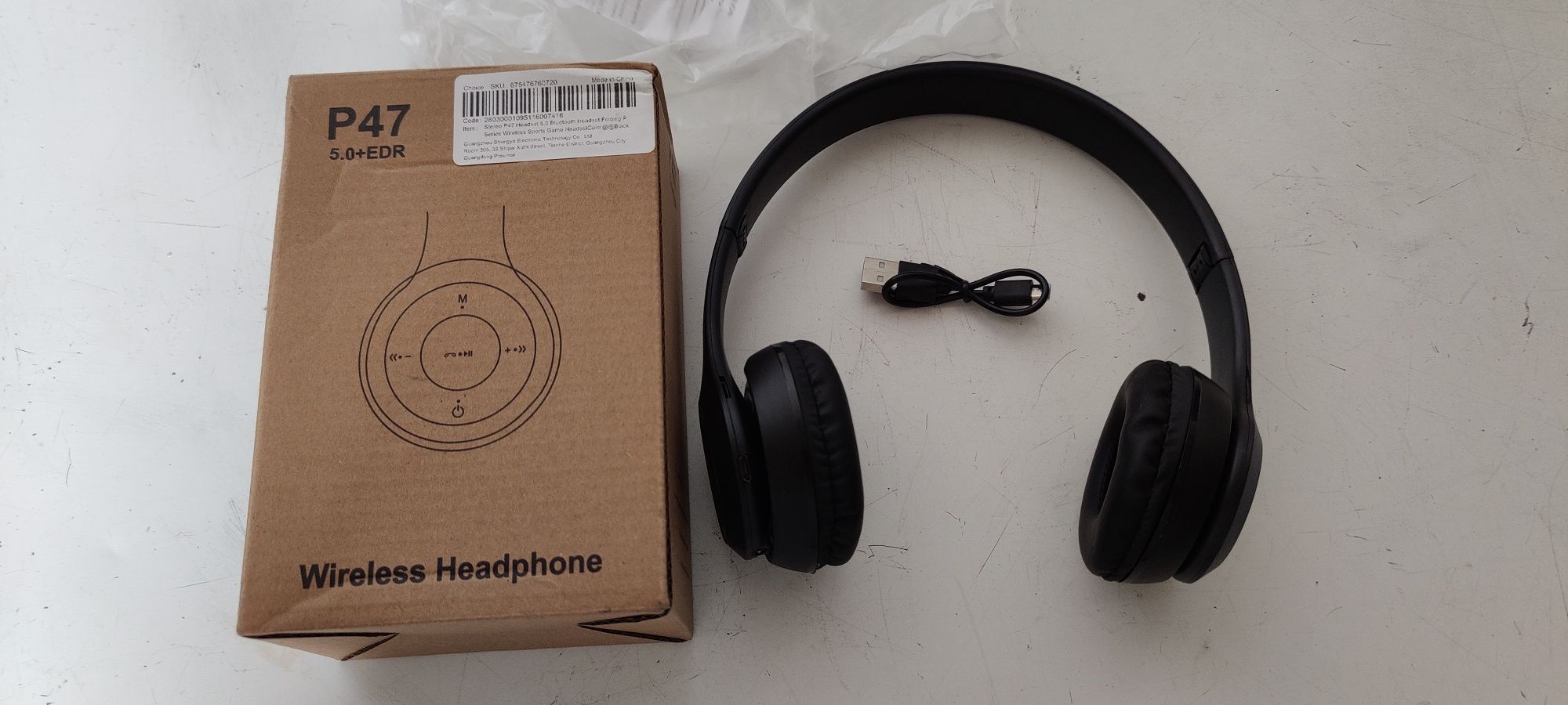 Auscultadores headphones Bluetooth