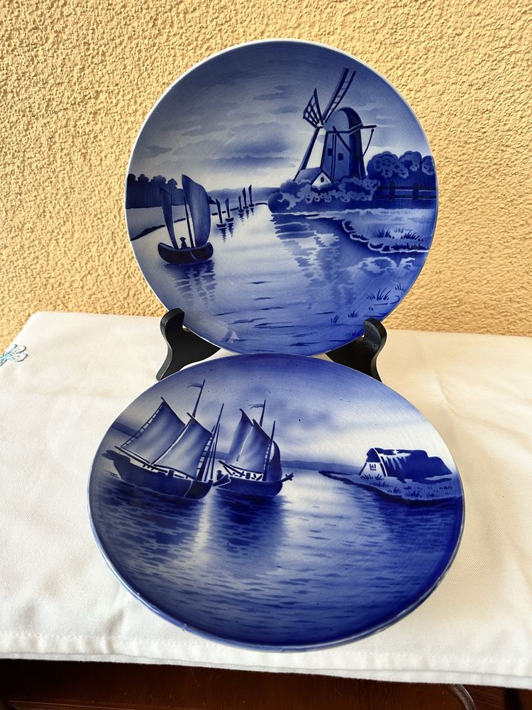 Talerze scienne Vintage Villeroy & Boch