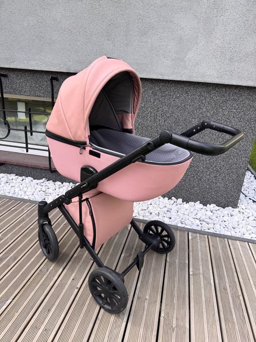 Wózek dziecięcy Anex 3w1 - gondola + spacerówka + fotelik + adaptery