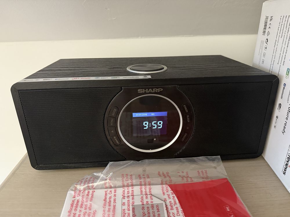 Sharp DR-I470 pro Wi-Fi internet radio spotify dab+ bluetooth j.nowe