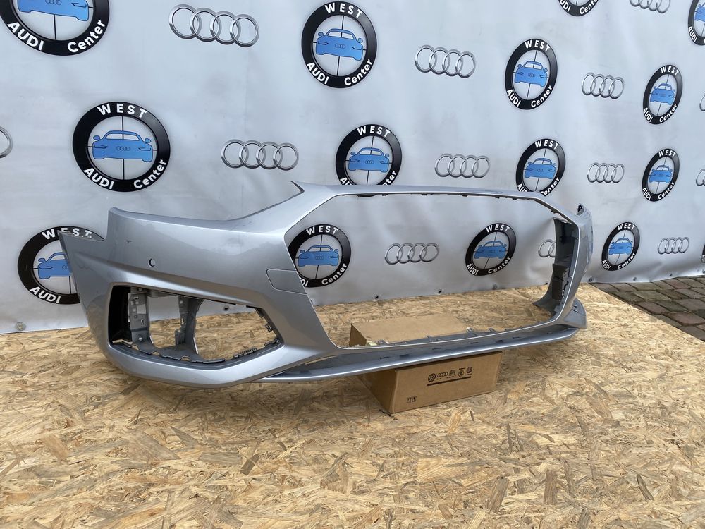 Бампер передній Audi A4 B9 Restaling ауді а4 б9 бампер передній рестал