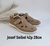 Чоловічі босоніжки повністю з мякоі шкіри Немецкий бренд Josef Seibel