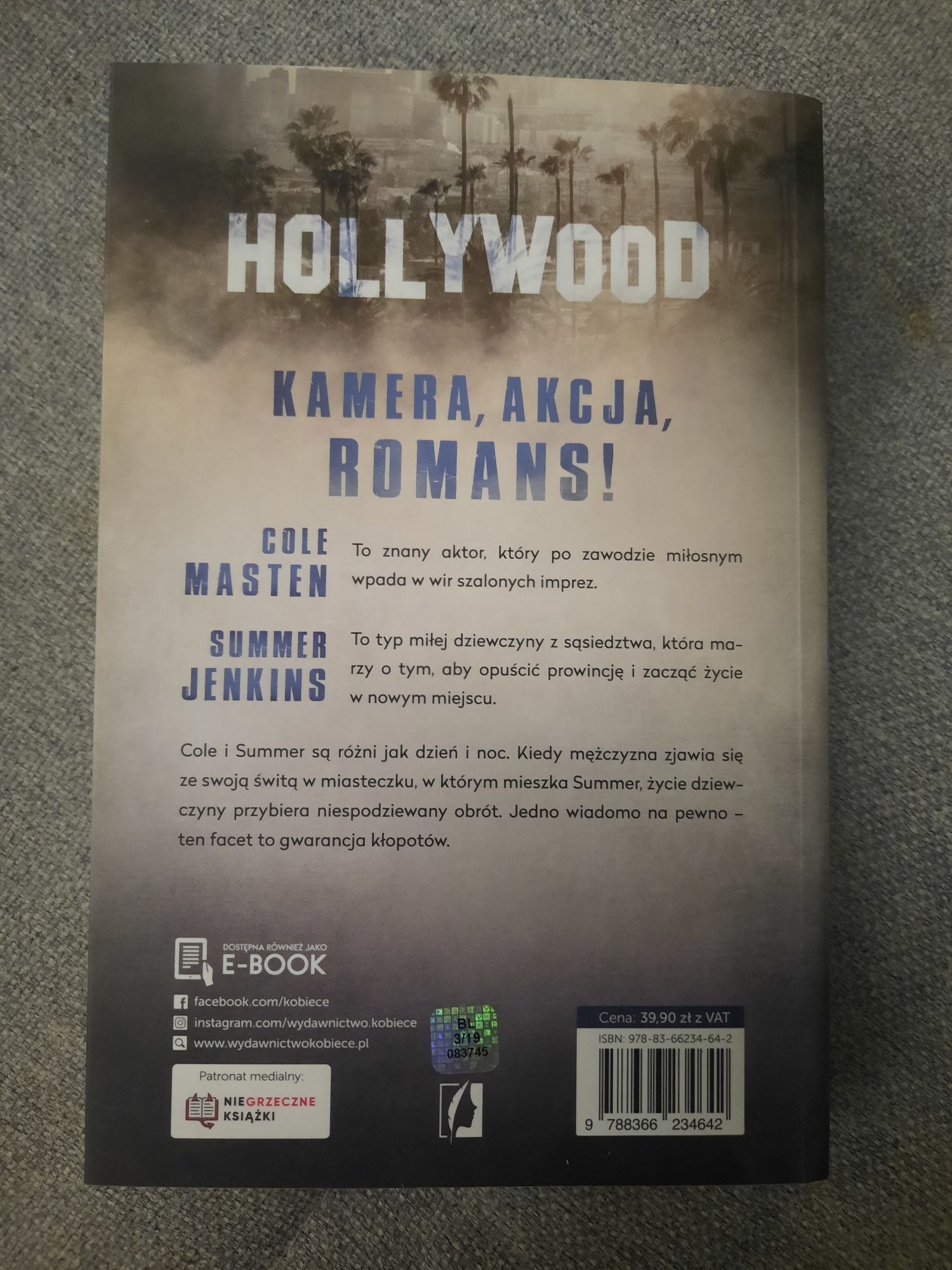 Książka "Drań z Hollywood" Alessandra Torre
