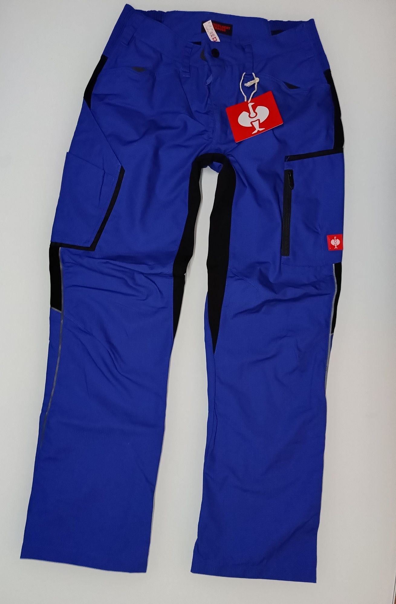 Spodnie Engelbert Strauss e.s vision, niebieskie, rozm 50, NOWE