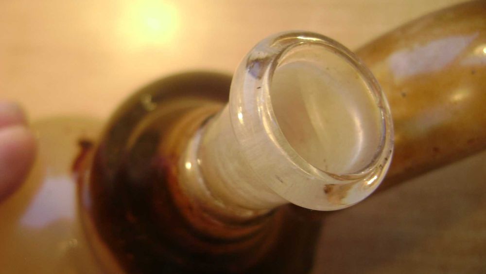 Starocie z PRL - Trafika = Shisha szklana niekompletna do rozpoznania