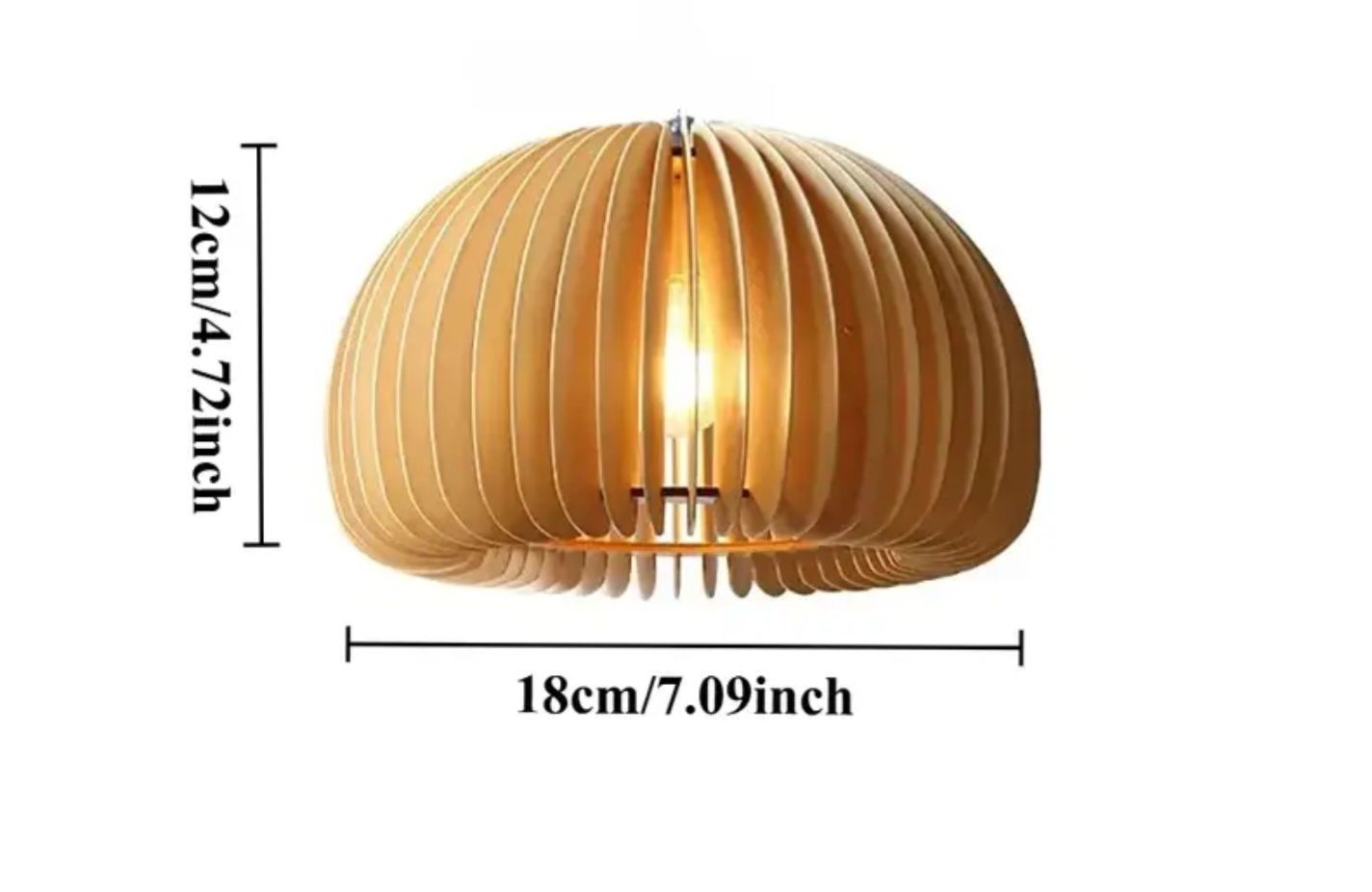 Abażur klosz lampa mała 18 cm