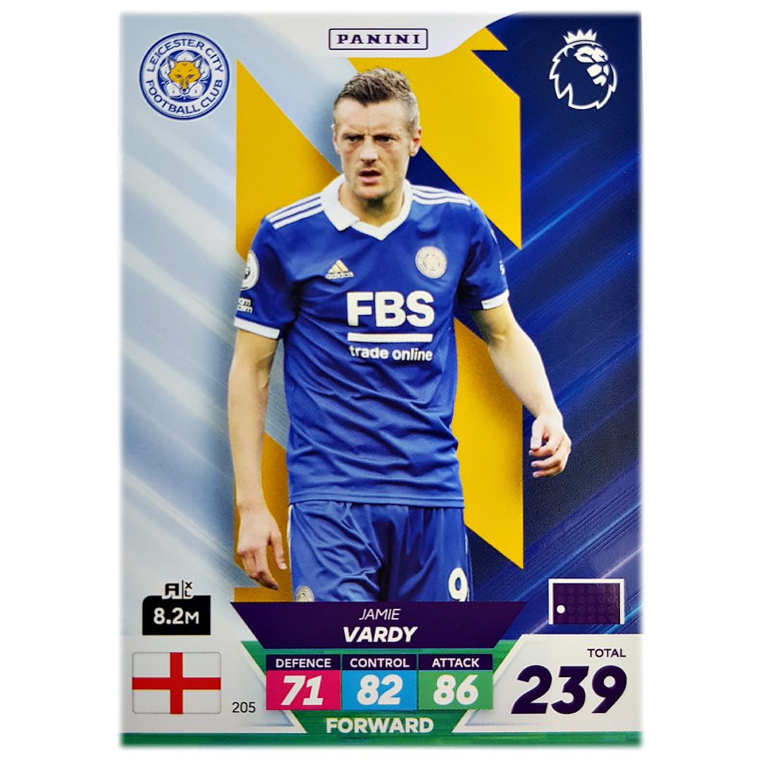 Karta Panini 205 Premier League 2023 Plus Jamie Vardy