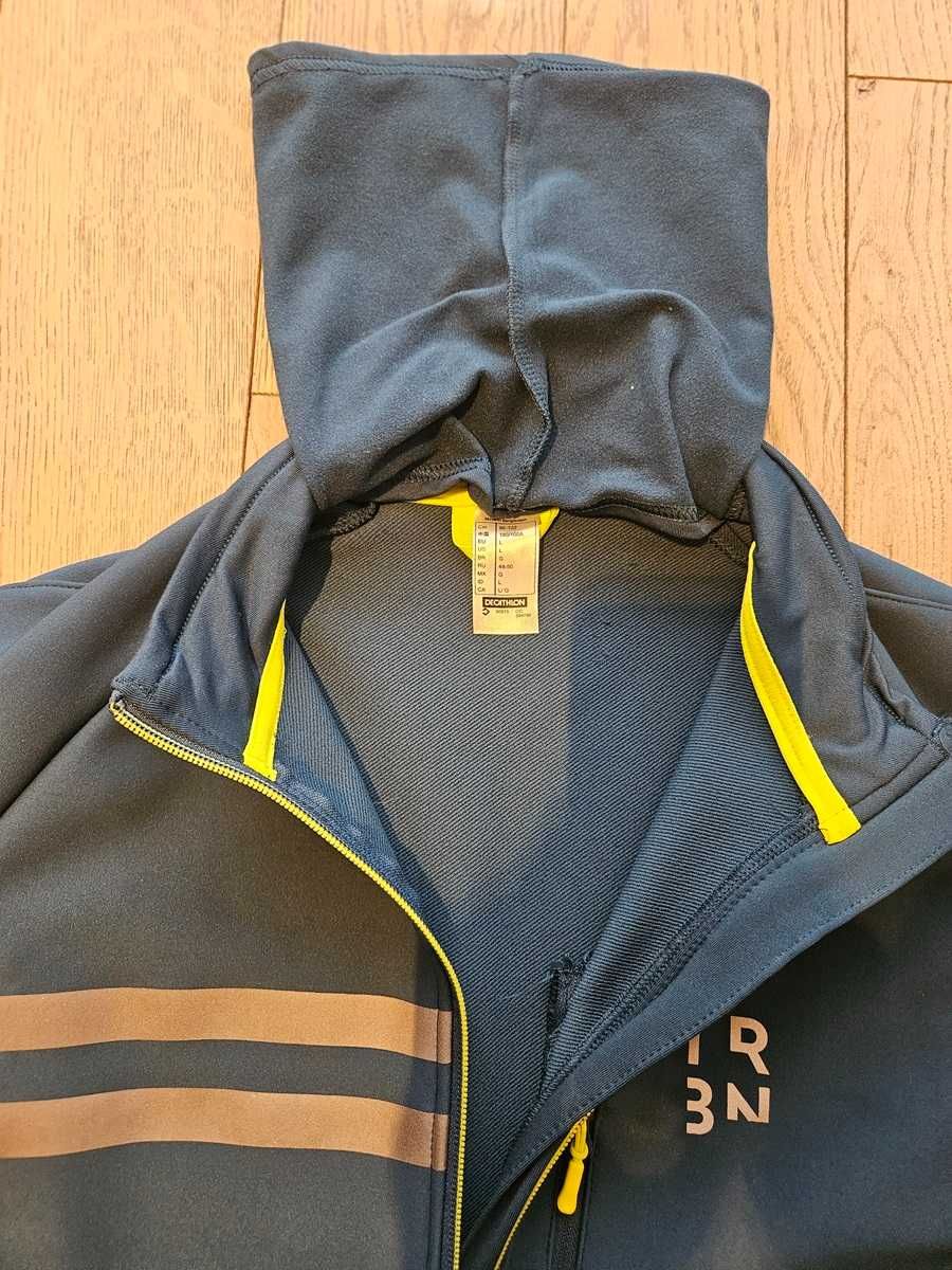 Softshell Kurtka Zimowa Rowerowa Triban RC500 rozmiar L JAK NOWA