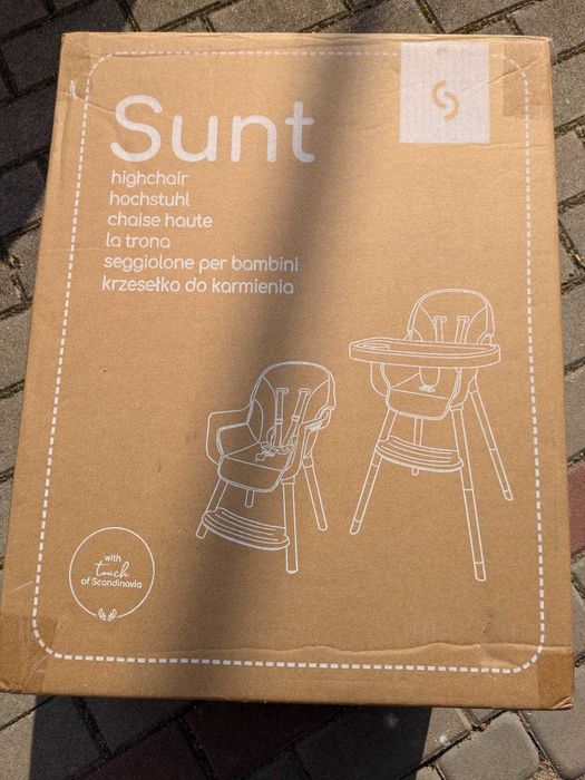 Krzesełko do karmienia Skiddou Sunt