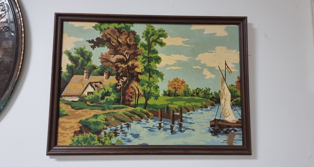 Картина, маслом Гoландія антиквар