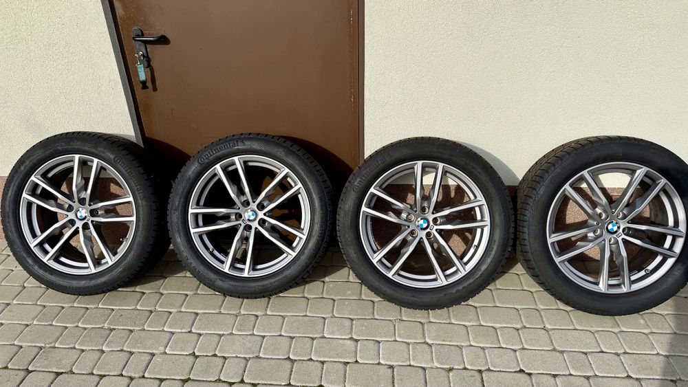 Oryginalne koła BMW 19" cali opony zimowe Continental  X3 G01 X4 G02