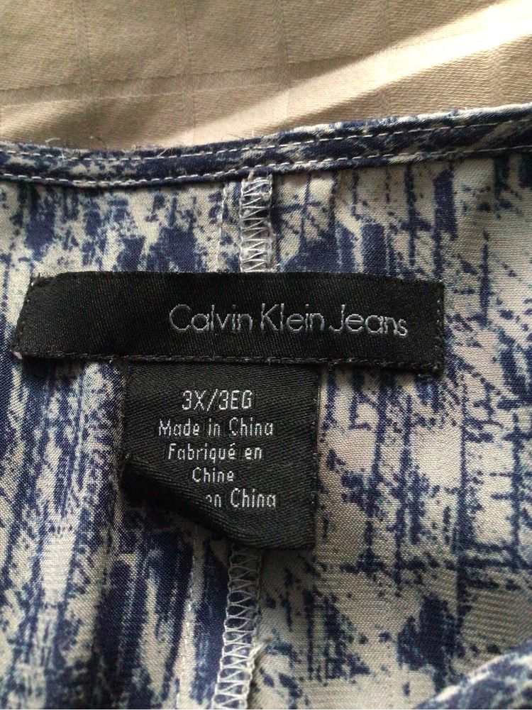 Calvin Klein Jeans elegancka bluzka 3X